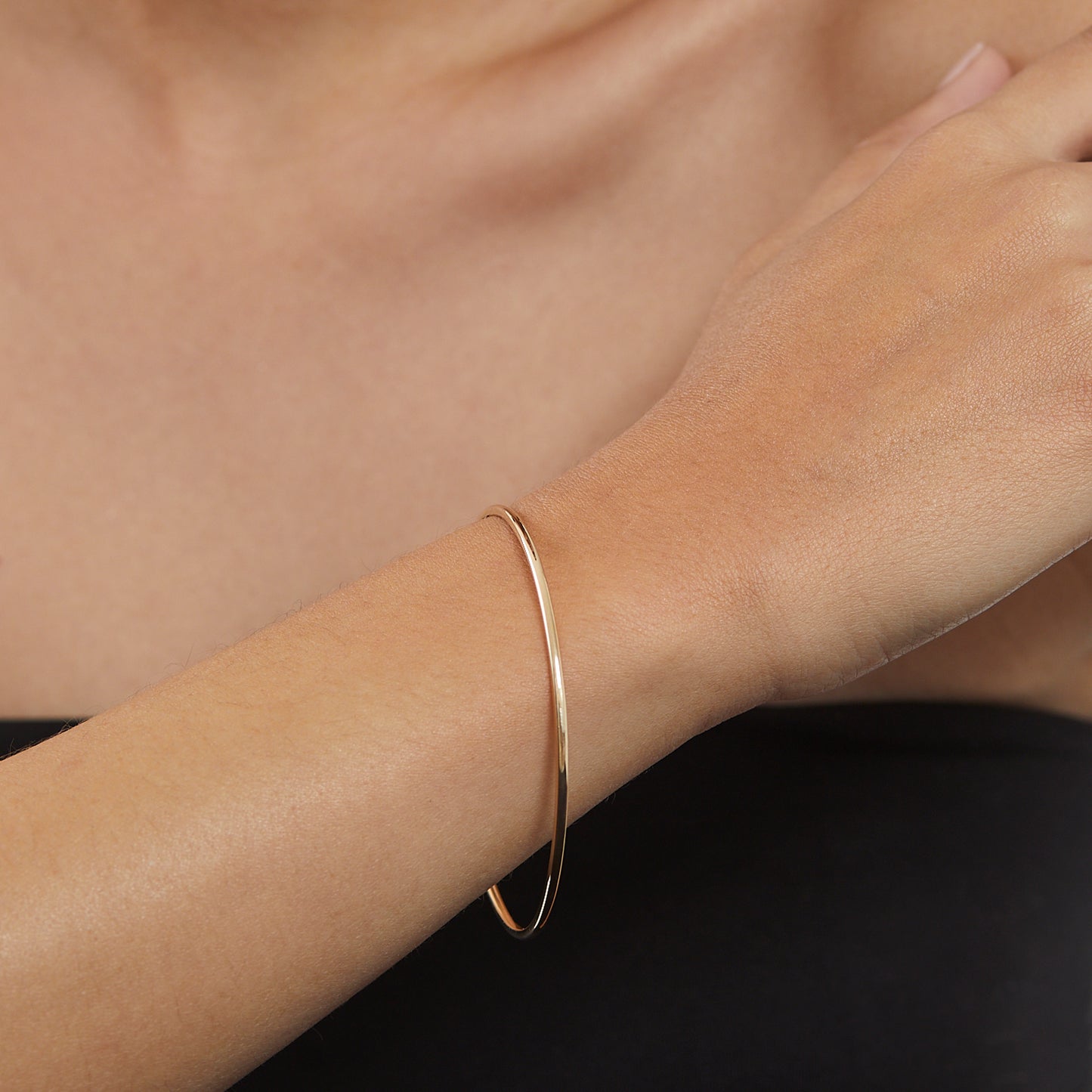 Solid Bangle Bracelet