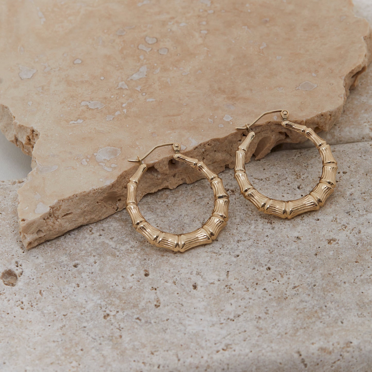 The Adri "Ms. Thang" Bamboo Hoop Earrings