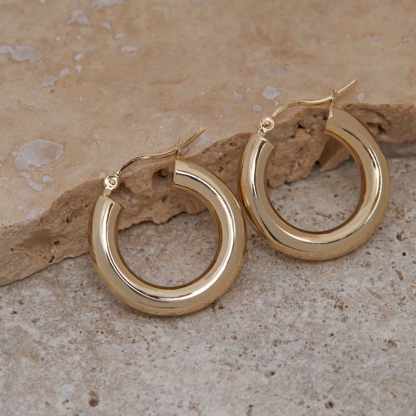Mini Tube Hoop Earrings