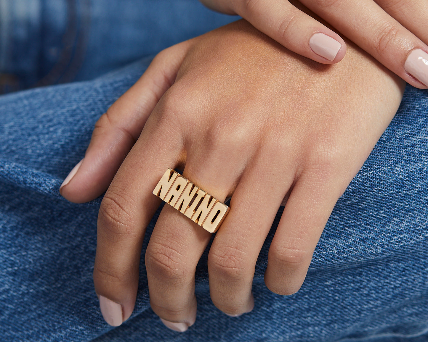 Custom Name Ring